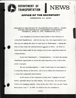 Remarks by Secretary of Transportation John A Volpe before the Republican Leadership Conference