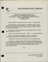 Secretary of Transportation Federico Pena Speeches April 1995