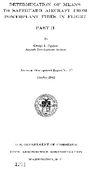 Determination of Means to Safeguard Aircraft from Powerplant Fires in Flight Part III