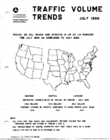 Traffic Volume Trends July 1989