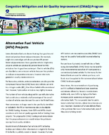 Alternative Fuel Vehicle AFV Projects