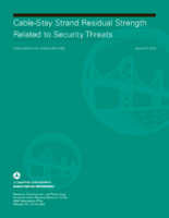 CableStay Strand Residual Strength Related to Security Threats