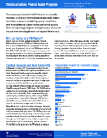 Transportation Pooled Fund Program fact sheet