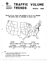 Traffic Volume Trends March 1986