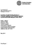 Usability of LightEmitting Diodes in Precision Approach Path Indicator Systems by Individuals with Marginal Color Vision