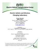 Electric Vehicle and Wireless Charging Laboratory