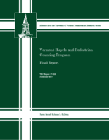 Vermont Bicycle and Pedestrian Counting Program