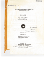 Rail Transportation Requirements for Coal Movement in 1980