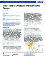 MDOT Puts STEP Countermeasures into Context