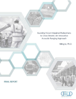 Assisting VisionImpaired Pedestrians To Cross Streets An Innovative Acoustic Ranging Approach