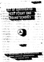 AC 1402I List of Certificated Pilot Flight and Ground Schools