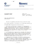 UMTA Rail Modernization Study Begins