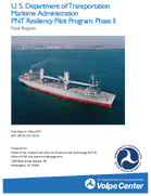 USDOT PNT Pilot Program  MARAD