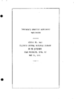 Interstate Commerce Commision Report of the Accident  Investigation Occuring on the ILLINOIS CENTRAL RAILROAD COMPANY WOODBNE IA