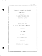 Interstate Commerce Commision Report of the Accident  Investigation Occuring on the ST LOUIS SOUTHWESTERN RAILWAY ROE AR