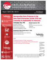 Incorporating Snow Processes in the Iowa Flood Information System IFIS and Evaluating Its Applicability for Nebraska
