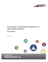 Identifying the Transportation Preferences of a Highly Skilled Workforce  Final Report