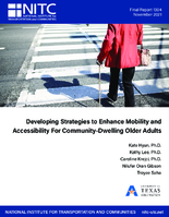 Developing Strategies to Enhance Mobility and Accessibility for CommunityDwelling Older Adults