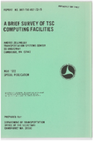 Brief Survey of TSC Computing Facilities