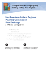 Northwestern Indiana Regional Planning Commission Peer Exchange A TPCB Peer Event