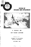 Exit Taxiway Locations