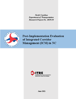 Postimplementation Evaluation of Integrated Corridor Management ICM in North Carolina