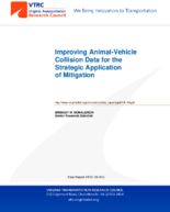 Improving AnimalVehicle Collision Data for the Strategic Application of Mitigation