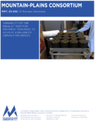 Variability of the IDEALCT Test for Pavement Cracking to Achieve a Balanced Asphalt Mix Design