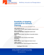 Feasibility of Adapting VisionEval for Scenario Planning