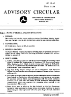 AC 0044R Status of Federal Aviation Regulations