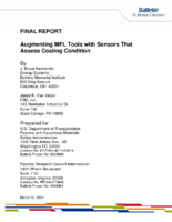 Augmenting MFL Tools with Sensors That Assess Coating Condition