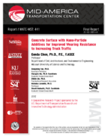 Concrete Surface With NanoParticle Additives for Improved Wearing Resistance to Increasing Truck Traffic