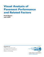 Visual Analysis of Pavement Performance and Related Factors