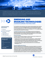 Emerging and Enabling Technologies Communications Technologies