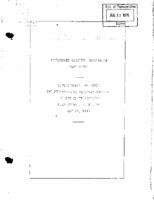 Interstate Commerce Commision Report of the Accident  Investigation Occuring on the PENNSYLVANIA RAILROAD MINSON NJ