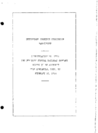 Interstate Commerce Commision Report of the Accident  Investigation Occuring on the NEW YORK CENTRAL RAILROAD ASHTABULA OH