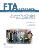 Innovative Transit Workforce Development Projects of 2015 Summative Evaluation