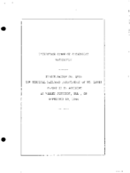 Interstate Commerce Commision Report of the Accident  Investigation Occuring on the TERMINAL RAILROAD ASSOCIATION OF ST LOUIS VALLEY JUNCTION IL