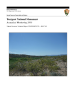 Tuzigoot National Monument Acoustical Monitoring 2010