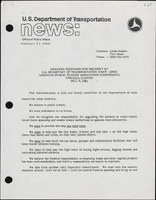 Remarks Prepared for Delivery by US Secretary of Transportation Drew Lewis at the American Public Transit Association Conference