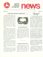 Parts Return Program News April 1979