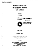 Aluminized Coating Study for Retrofitting InService Slide Materials