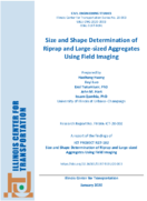 Size and Shape Determination of Riprap and LargeSized Aggregates Using Field Imaging