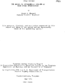 The effect of diagrammatic signing at head speed interchanges final report by Frank D Shepard