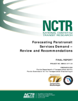 Forecasting paratransit services demand  review and recommendations