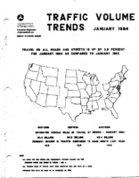 Traffic Volume Trends January 1984