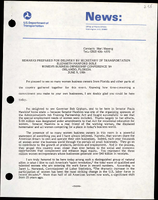 Remarks Prepared for Delivery by Secretary of Transportation Elizabeth Hanford Dole at the Womens Business Ownership Conference