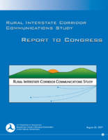 Rural Interstate Corridor Communications Study Report to Congress