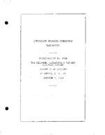 Interstate Commerce Commision Report of the Accident  Investigation Occuring on the DELAWARE LACKAWANNA AND WESTERN RAILROAD OSWEGO NY