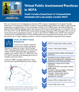 Virtual Public Involvement Practices in NEPA South Carolina Department of Transportation Interstate526 Lowcountry Corridor WEST